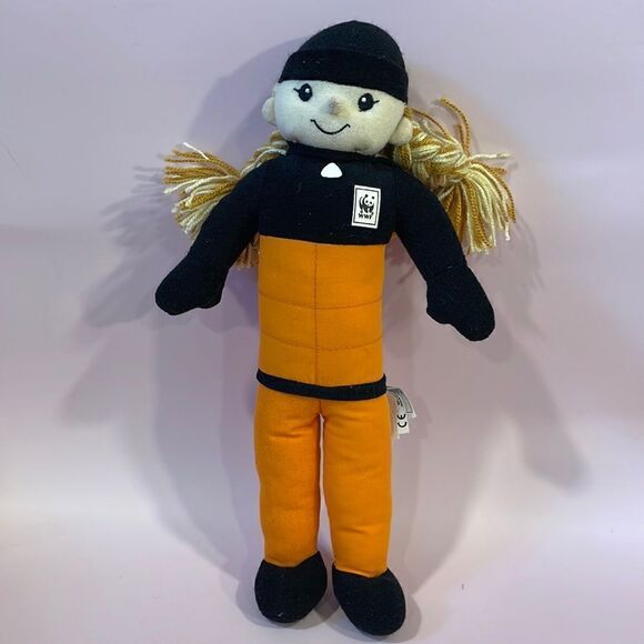 Wildlife Artists Female Girl Polar Bear Researcher Doll 12 inch Plush Excellent… - Picture 1 of 7